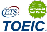 Logo of TOEIC, an exam taught by Higher Score